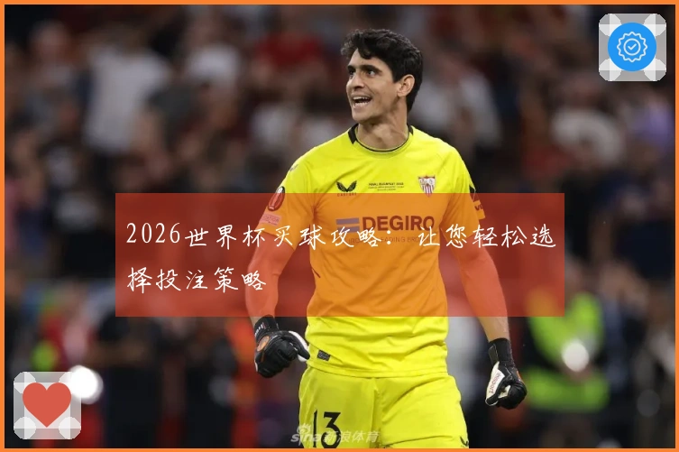 2026世界杯买球攻略：让您轻松选择投注策略